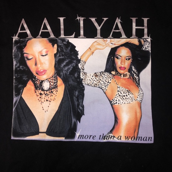 Aaliyah photo t-shirt by “And Finally” - Picture 2 of 4